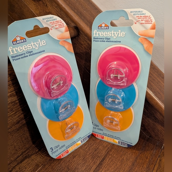 Elmer's Freestyle Reusable Photo Artwork, Stationery Clips 2 Sets, New! - Picture 12 of 12